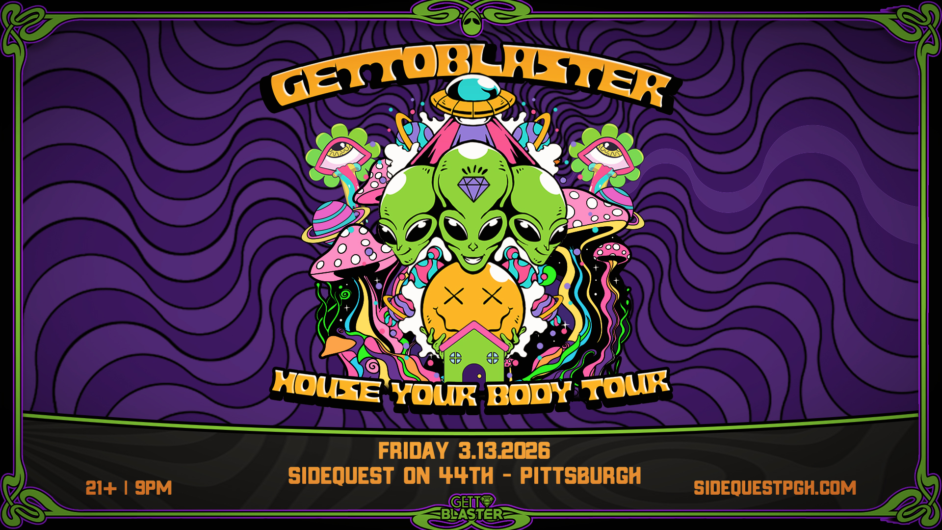 Gettoblaster at SideQuest on 44th | Pittsburgh  cover image