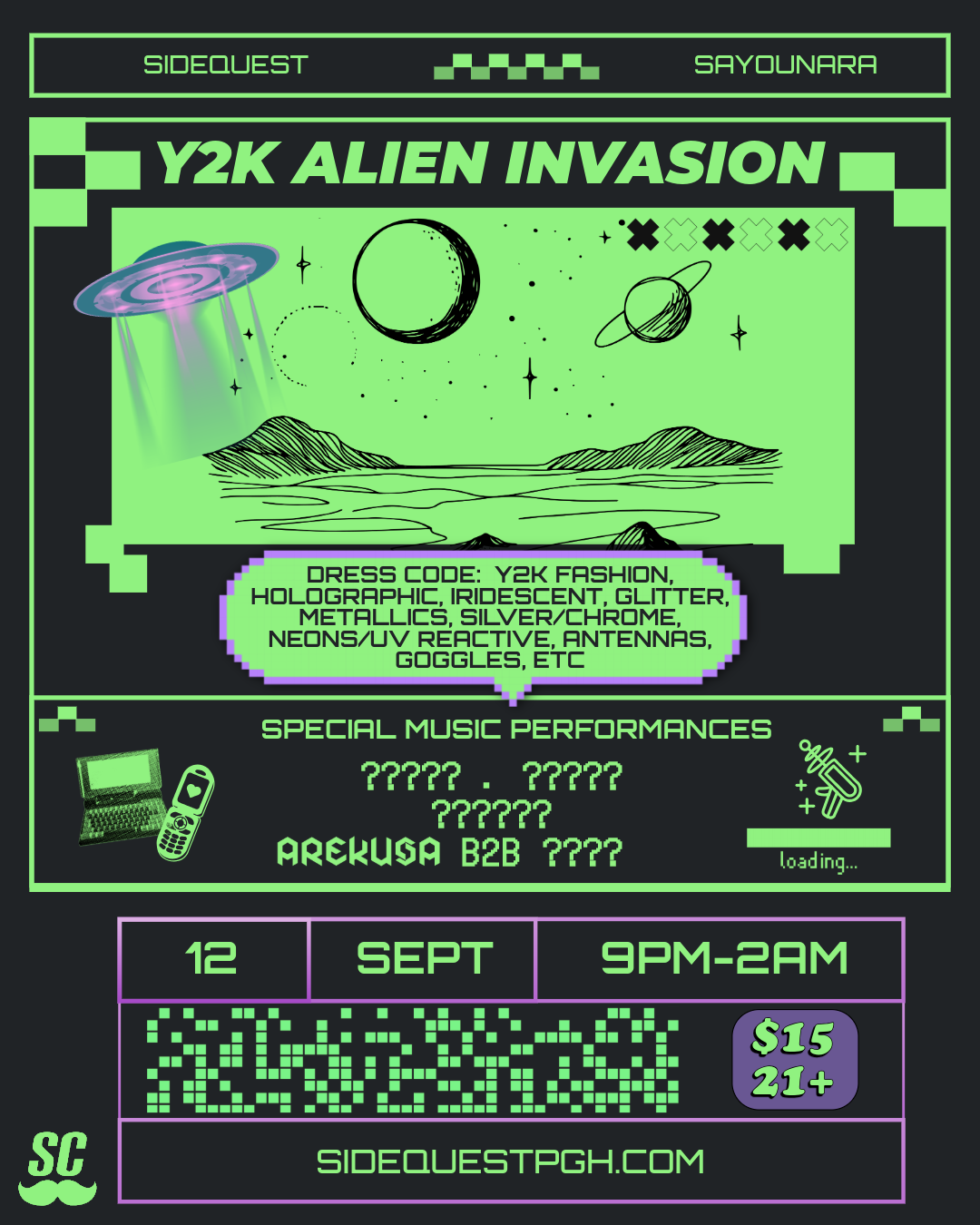 Y2K alien invasion cover image