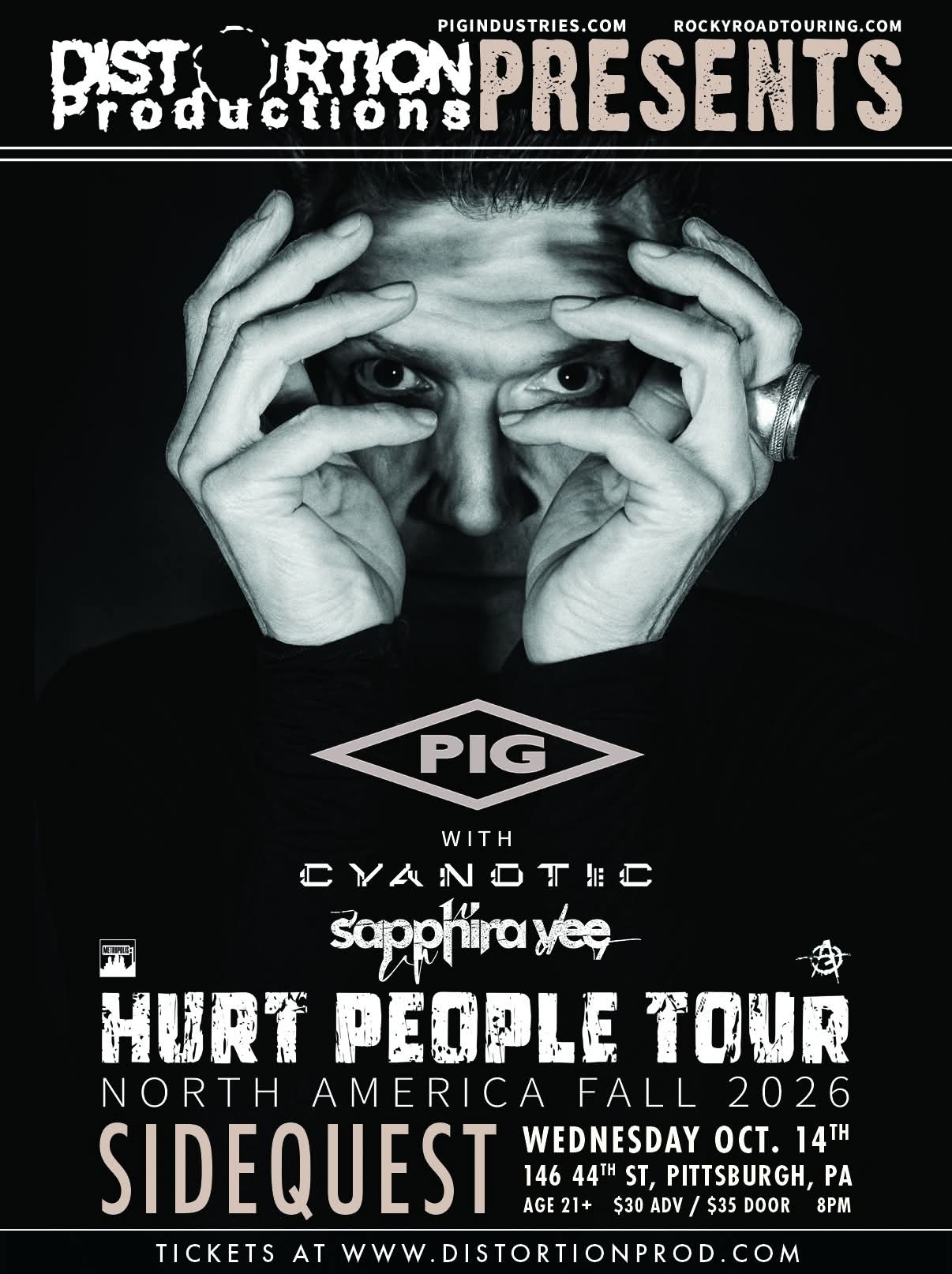 PIG - Glitch Mode’s - CYANOTIC - SAPPHIRA VEE   cover image