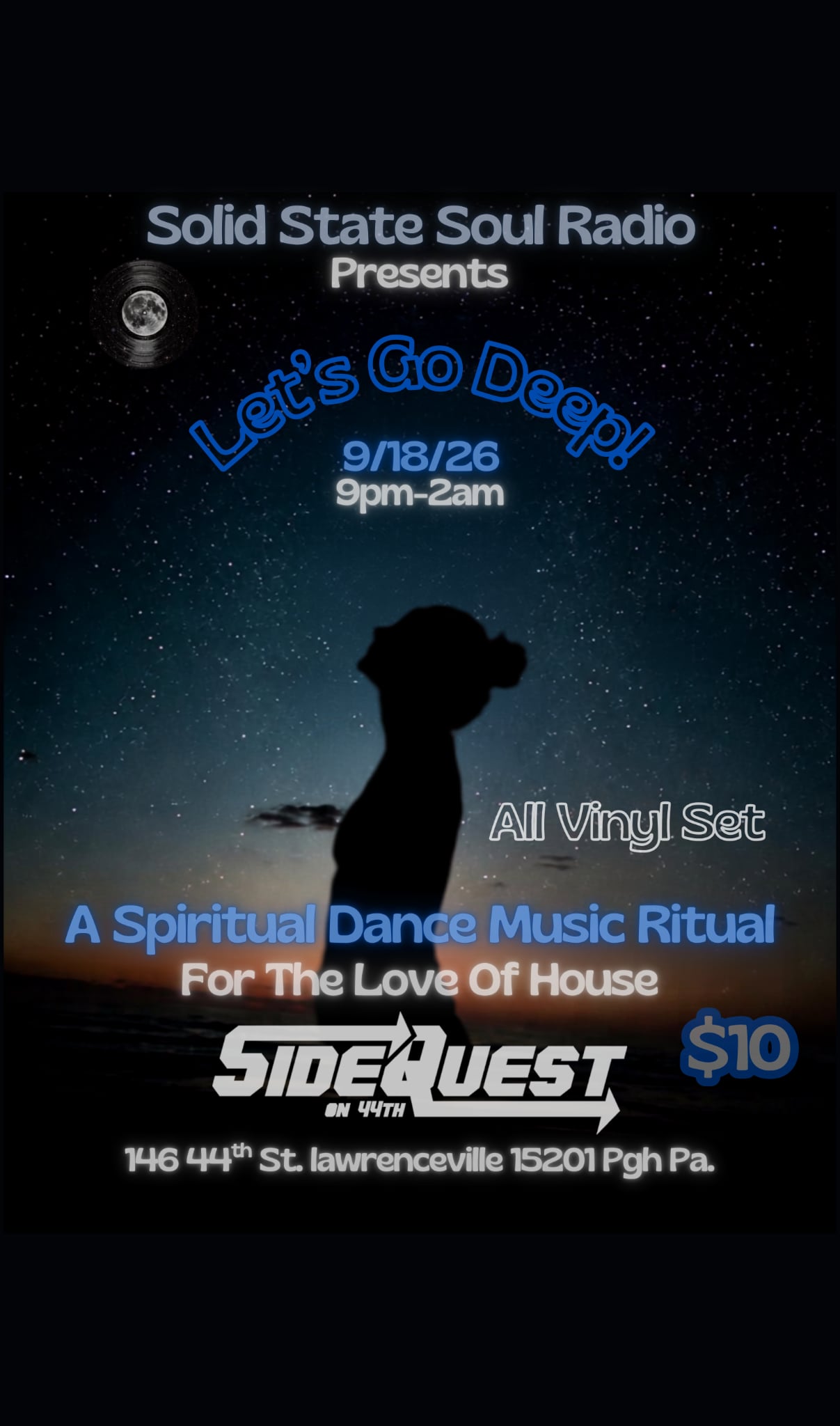 Let's go deep cover image